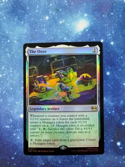 The Ooze Foil R Teenage Mutant Ninja Turtles 177 NM - Image 1