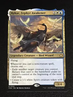 MTG Foundations Kykar, Zephyr Awakener 0122 NM Rare - Image 1