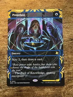 Preordain 21 Secrets of Strixhaven: Mystical Archive Magic: The Gathering NM - Image 1