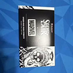 Magic: The Gathering Secret Lair x Marvel Spider-Man Raised Foil Mana Symbiote - Image 1
