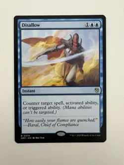 Disallow MTG Magic the Gathering Card NM Near Mint DRC - Image 1