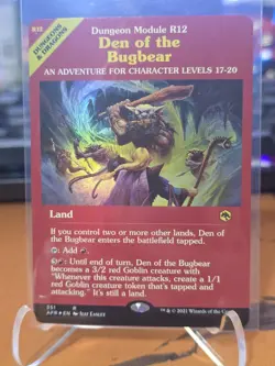 Den of the Bugbear (Dungeon Module) Adventures in the Forgotten Realms Foil - Image 1