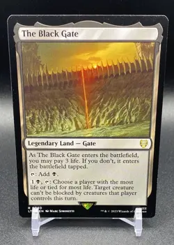 The Black Gate #80 (NM) Lord of the Rings LTC Magic MTG - Image 1