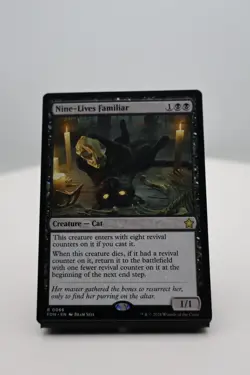 1x Nine-Lives Familiar NM R Foundations (FDN) MTG Magic the Gathering - Image 1