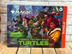 MAGIC THE GATHERING TEENAGE MUTANT NINJA TURTLES BUNDLE BOX PLUS COMMANDER DECK - Image 2