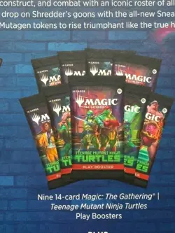 MAGIC THE GATHERING TEENAGE MUTANT NINJA TURTLES BUNDLE BOX PLUS COMMANDER DECK - Image 4