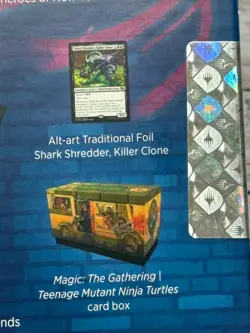 MAGIC THE GATHERING TEENAGE MUTANT NINJA TURTLES BUNDLE BOX PLUS COMMANDER DECK - Image 5