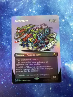 Bloodghast (Borderless) Foil R Aetherdrift 337 NM - Image 1