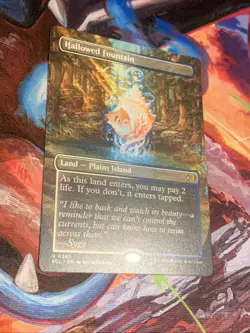 Hallowed Fountain (Borderless) Lorwyn Eclipsed - Rare Land Mint - Image 3