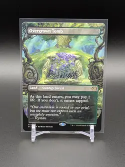 OVERGROWN TOMB (BORDERLESS) 350 - Lorwyn Eclipsed R NM - - Image 1