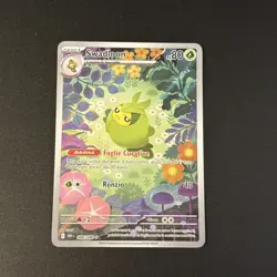 Pokemon Swadloon 088/086 Wht It Near Mint Nm Ita Fuoco Bianco Rara Illustrazione - Image 1