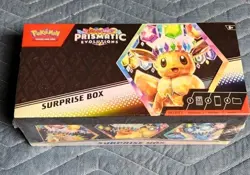 🔥Pokemon Prismatic Evolutions Surprise Box! New, Sealed Pokemon TCG Eevee Box🔥 - Image 1