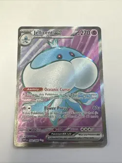 2025 Pokemon SV White Flare WHT EN Jellicent ex Ultra Rare #160/086 - Image 1