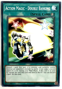 YuGiOh! - Action Magic - Double Banking - CHIM-EN094 - Unlimited - Common - Image 1