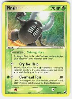 Pinsir 24/92 Rare Legend Maker Pokemon Lightly Played - Image 2