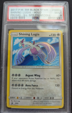 Pokemon TCG Shining Lugia SM82 Holo Rare 2017 Shining Legends Promo PSA 9 ENG - Image 3