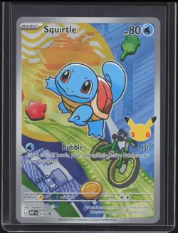 2025 Pokemon MEP Black Star Promos Squirtle #039 NM - Image 1