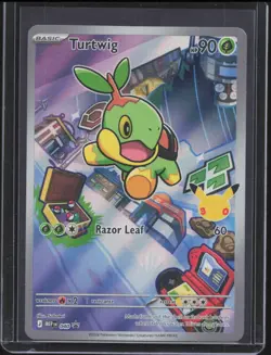2025 Pokemon MEP Black Star Promos Turtwig #040 NM - Image 1