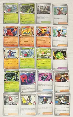 Pokemon TCG Destined Rivals Prize Pack Series 8 Bundle Crobat Ex, Mabosstiff Ex - Image 1