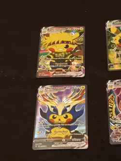 6Pikachu Pokemon Card Holo GX VSTAR VMAX GX EX Cosplay Art - Image 2