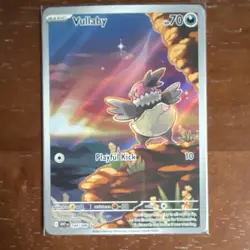 Pokemon TCG Vullaby 144/086 SV: White Flare Illustration Rare - Image 1