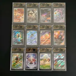 12 Lot OCD 10 Pokemon TCG Chinese Card AR Art Rare Slither Wing Veluza A4 FI38 - Image 1