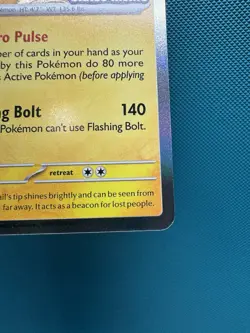 Pokemon Chaos Rising Ampharos Pre-release Stamped Promo - NM 2816 - Image 5