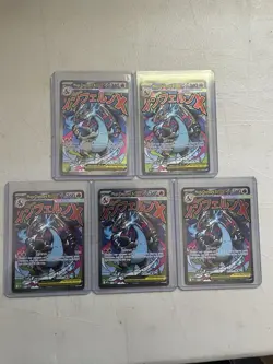 Pokemon TCG Mega Charizard X EX Pokemon Mega Charizard EX UPC Promo NM LOT 5 - Image 1