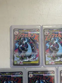 Pokemon TCG Mega Charizard X EX Pokemon Mega Charizard EX UPC Promo NM LOT 5 - Image 2