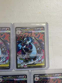 Pokemon TCG Mega Charizard X EX Pokemon Mega Charizard EX UPC Promo NM LOT 5 - Image 4