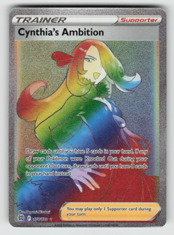 Cynthia's Ambition Pokemon Brilliant Stars 178/172 Full Art Secret Rare NM - Image 1