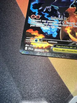 EXCELLENT CONDITION💎2025 Pokemon Phantasmal Flames Mega Charizard Ex SIR #125 - Image 3