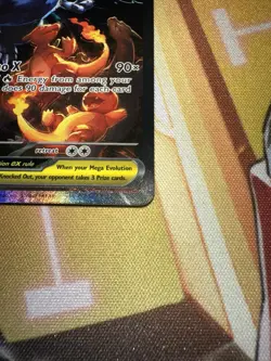 EXCELLENT CONDITION💎2025 Pokemon Phantasmal Flames Mega Charizard Ex SIR #125 - Image 4