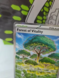 Pokemon Forest of Vitality Trainer Full Art Holo POR 109/088 English - Image 2