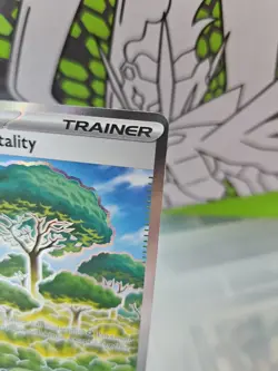 Pokemon Forest of Vitality Trainer Full Art Holo POR 109/088 English - Image 3