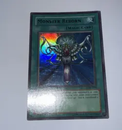 Yugioh Monster Reborn LOB-E096 Ultra Rare (LP) - Image 5