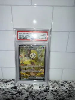 2025 Pokemon Meloetta ex SIR Black Bolt 167/086 PSA 10 GEM MINT - Image 1