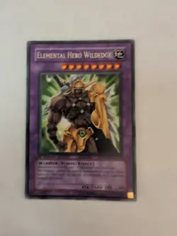 Yugioh Elemental Hero Wildedge DP03-EN010 Rare Unlimited Near Mint - Image 1