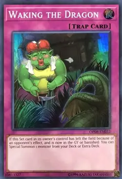 OP08-EN012 Waking The Dragon Super Rare Near Mint YuGiOh TCG - Image 1