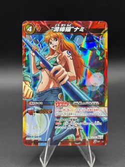 Nami OP 41 Promo Holo Prism Miracle Battle Carddass Japanese Bandai One Piece - Image 1