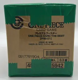 ONE PIECE TCG JAPANESE PRB01 THE BEST CASE SEALED 100 PACKS BOX - Image 2