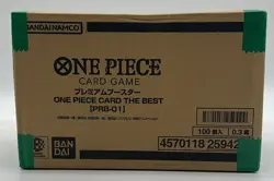 ONE PIECE TCG JAPANESE PRB01 THE BEST CASE SEALED 100 PACKS BOX - Image 3