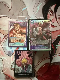 One Piece TCG Donquixote Doflamingo Purple Competitive Deck W/ alt Leader - Image 1