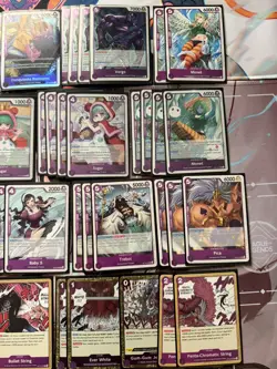 One Piece TCG Donquixote Doflamingo Purple Competitive Deck W/ alt Leader - Image 5