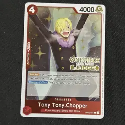 One Piece Tony Tony Chopper OP10-011 Judge Pack Vol. 6 Foil Stamped Promo NM - Image 1