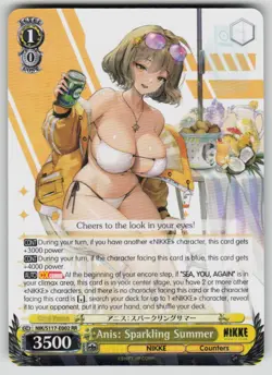 Anis: Sparkling Summer NIKKE NIK/S117-E002 RR NM Weiss Schwarz - Image 1