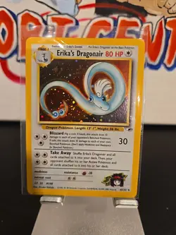 Erika’s Dragonair Holo 4/132 *LP But GREAT CONDITION* *CLEAN* WOTC Pokemon Card - Image 1