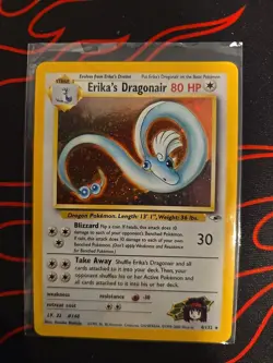 Erika’s Dragonair Holo 4/132 *LP But GREAT CONDITION* *CLEAN* WOTC Pokemon Card - Image 2