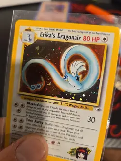 Erika’s Dragonair Holo 4/132 *LP But GREAT CONDITION* *CLEAN* WOTC Pokemon Card - Image 3