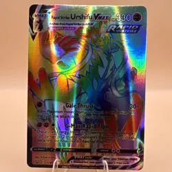 Rapid Strike Urshifu VMAX 169/163 Secret Rare Holo 330 HP English Pokemon Card - Image 1